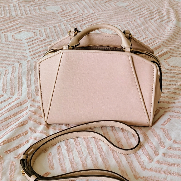 MICHAEL KORS Cleo Small Saffiano Leather Satchel - Picture 2 of 11